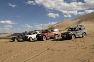 Mongolie Rondreis - Gobi - Jeeps