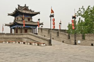 Xian stadsmuur - China - Mevo Reizne