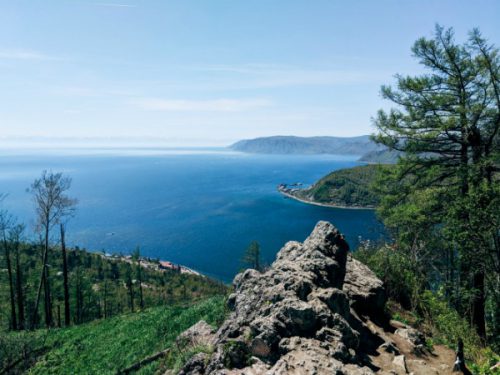 Baikalmeer uitzicht