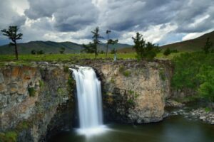 Orkhon waterval Mongolië