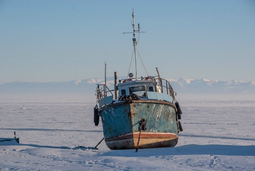Baikalmeer winter