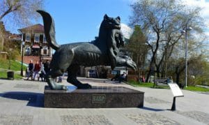 Standbeeld - Irkutsk - Mevo Reizen