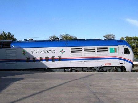 Trein Turkmenistan