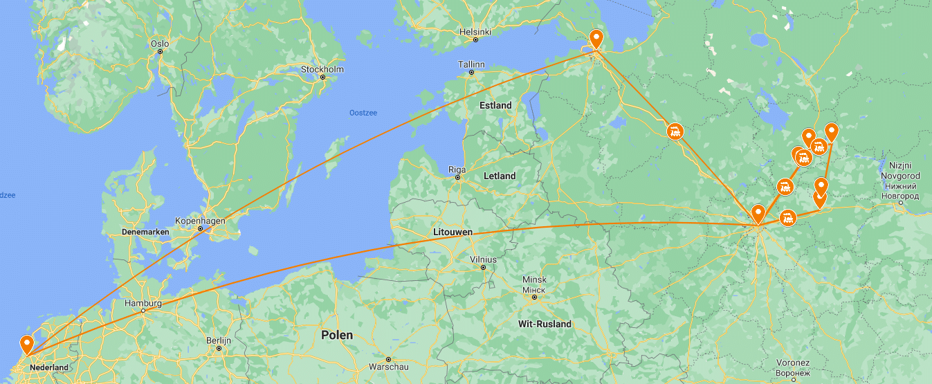 Gouden-Ring-Rusland-Google-Maps