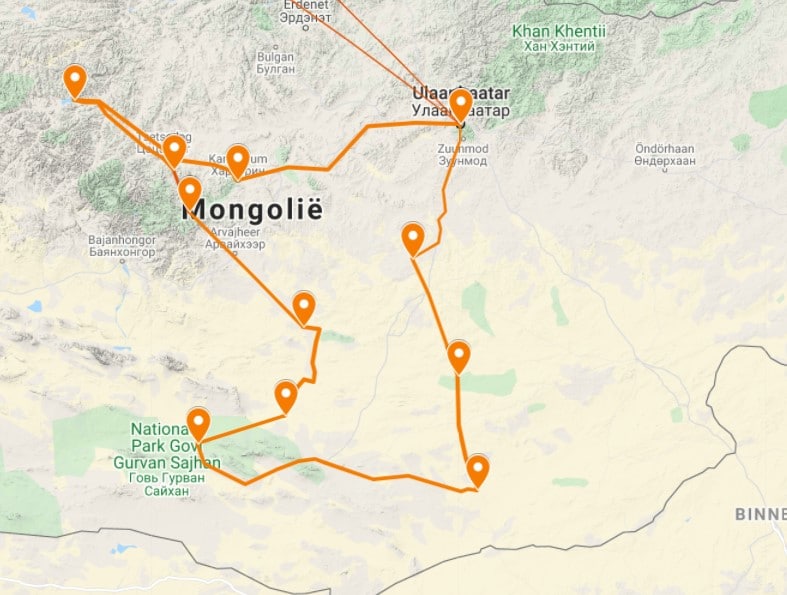Gobi-tocht-Google-Maps