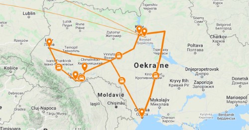 Rondreis Oekaïne