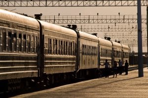Zijde Route trein - kazachstan
